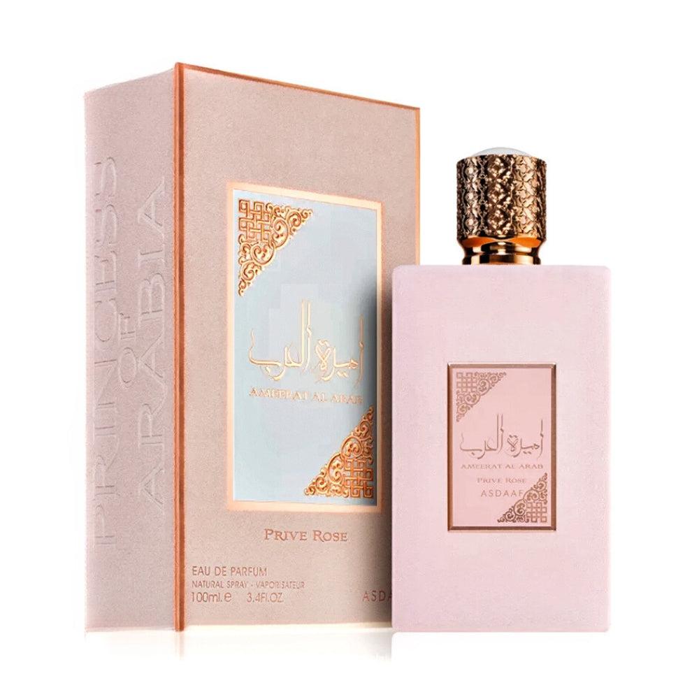 Lattafa Ameerat Al Arab Prive Rose Asdaaf - Princess Of Arabia Perfume 100ml